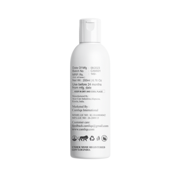 Camliqa Handmade Shikakai Shampoo - 200 ml - Image 3